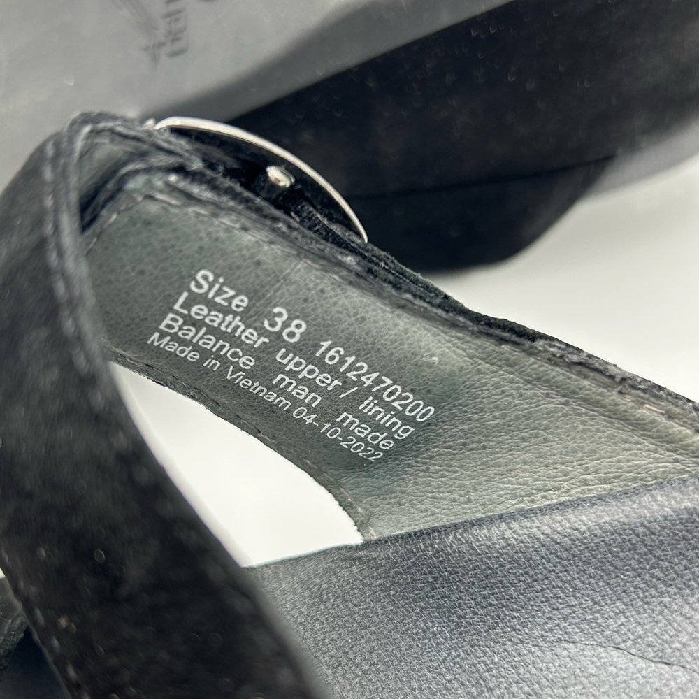 DANSKO Women's Aubree Black Nubuck Wedge - Picture 7 of 7